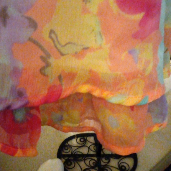 BLUEBERi BLVD. Chiffon Dress, 6, CAN BE $13. w/$4.99 shipping! - Picture 8 of 10